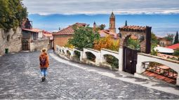international traveler in georgia